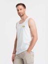 Ombre Clothing Herren Baumwoll-Top Summer Vibe mit Aufdruck Ombre Clothing