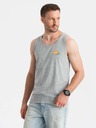 Ombre Clothing Herren Baumwoll-Top Summer Vibe mit Aufdruck Ombre Clothing