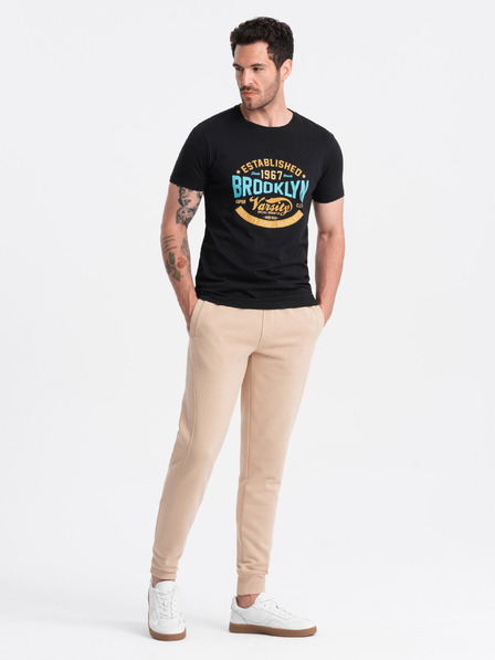 Ombre Clothing Herren-Baumwoll-Jogginghose BASIC Joggers Ombre Clothing