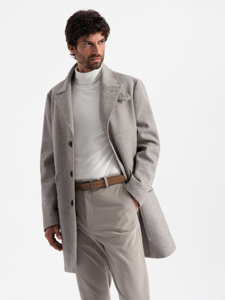 Ombre Clothing Einreihiger Herrenmantel Ombre Clothing