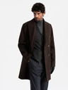 Ombre Clothing Zweireihiger Herrenmantel Ombre Clothing