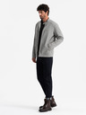Ombre Clothing Herrenjacke mit Taschen und Kragen Ombre Clothing
