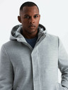 Ombre Clothing Herrenmantel mit Kapuze Ombre Clothing