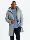 Ombre Clothing Herrenmantel mit Kapuze Ombre Clothing