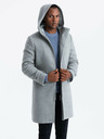 Ombre Clothing Herrenmantel mit Kapuze Ombre Clothing