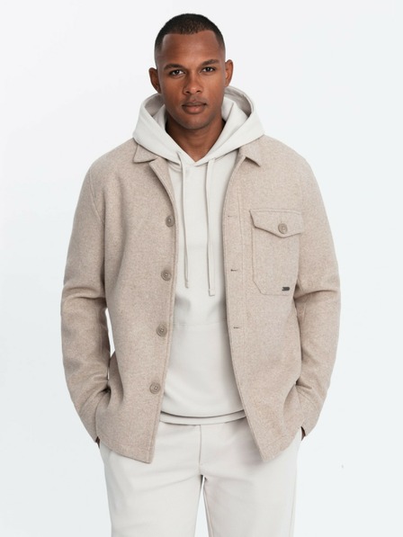 Ombre Clothing Leichte Herren-Fleecejacke Ombre Clothing V1 OM-JANP-0199