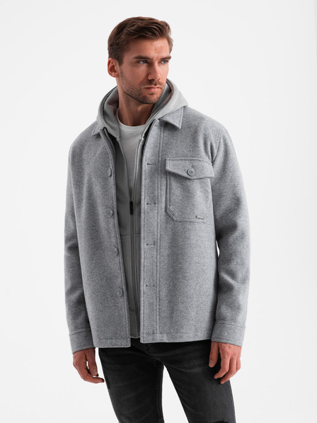 Ombre Clothing Leichte Herren-Fleecejacke Ombre Clothing V2 OM-JANP-0199