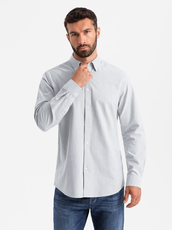 Ombre Clothing Herren-Oxford-Hemd Ombre Clothing V1 OM-SHOS-0172