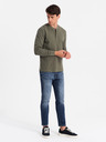 Ombre Clothing Ombre Clothing Herren Waffelstrick V1 OM-LSCL-0120