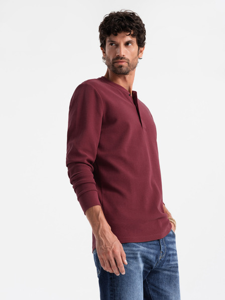 Ombre Clothing Herren Waffelstrick Ombre Kleidung V2 OM-LSCL-0120
