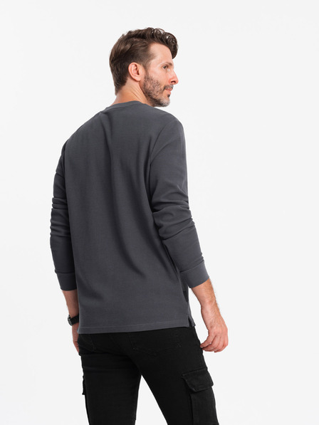 Ombre Clothing Herren Waffelstrick Ombre Kleidung V3 OM-LSCL-0120