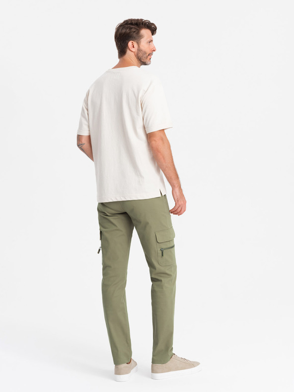 Ombre Clothing Herren-Ombre-Bekleidung STRAIGHT LEG CARGO V2 OM-PACG-0204