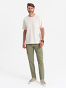 Ombre Clothing Herren-Ombre-Bekleidung STRAIGHT LEG CARGO V2 OM-PACG-0204
