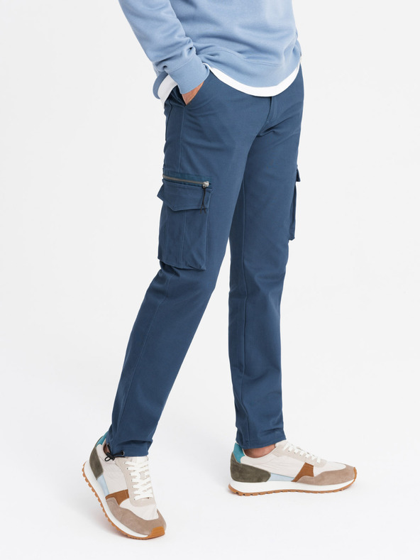 Ombre Clothing Herren-Bekleidung Ombre STRAIGHT LEG CARGO V4 OM-PACG-0196