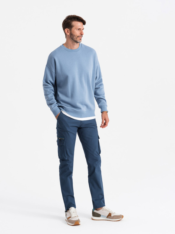 Ombre Clothing Herren-Bekleidung Ombre STRAIGHT LEG CARGO V4 OM-PACG-0196