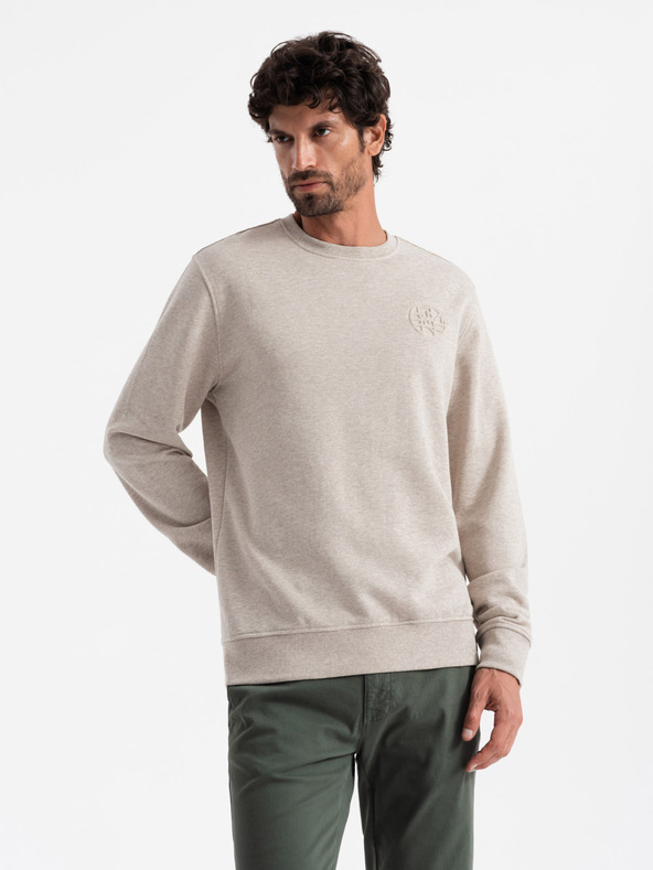 Ombre Clothing Herren Sweatshirt Ombre Clothing