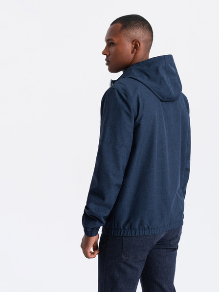 Ombre Clothing Leichte, mit Fleece gefütterte Herren-Sportjacke Ombre Clothing