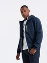 Ombre Clothing Leichte, mit Fleece gefütterte Herren-Sportjacke Ombre Clothing