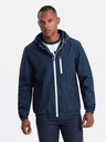 Ombre Clothing Leichte, mit Fleece gefütterte Herren-Sportjacke Ombre Clothing