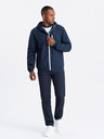 Ombre Clothing Leichte, mit Fleece gefütterte Herren-Sportjacke Ombre Clothing