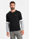 Ombre Clothing Herren Sweatshirt Ombre Clothing