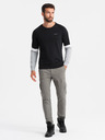 Ombre Clothing Herren Sweatshirt Ombre Clothing