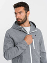Ombre Clothing Leichte, mit Fleece gefütterte Herren-Sportjacke Ombre Clothing