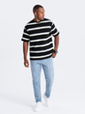 Ombre Clothing Herren Karotte Jeans Ombre Kleidung