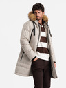 Ombre Clothing Lange Herren-Parka-Jacke mit Kapuze Ombre Clothing