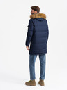 Ombre Clothing Lange Herren-Parka-Jacke mit Kapuze Ombre Clothing