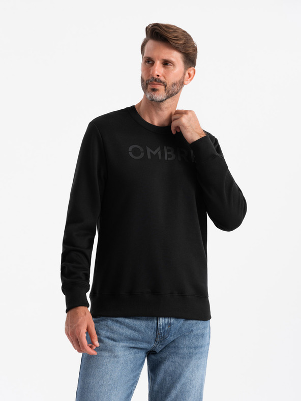 Ombre Clothing Herren Sweatshirt Ombre Clothing
