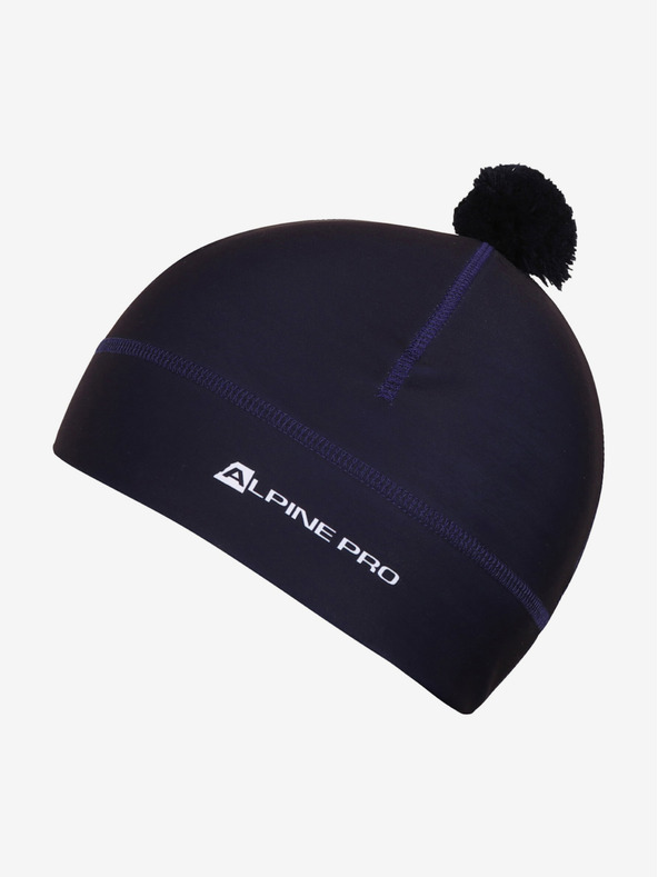 ALPINE PRO Funktionsmütze mit Bommel ALPINE PRO ABERE navy