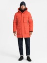 Ombre Clothing Isolierte lange Herrenjacke Ombre Kleidung