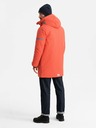 Ombre Clothing Isolierte lange Herrenjacke Ombre Kleidung