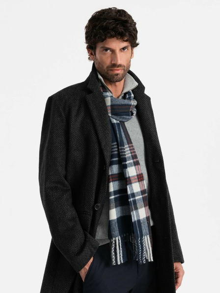 Ombre Clothing Scottish Plaid Fransenschal für Männer Ombre Kleidung