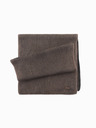 Ombre Clothing Herren-Strickschal mit zweifarbigen Streifen braun und schwarz Ombre Clothing