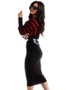 Edoti Damen Midikleid EDOTI
