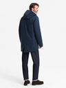 Ombre Clothing Lange Parka-Jacke für Herren Ombre Clothing