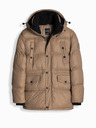 Ombre Clothing Lange Herrenjacke mit Taschen Ombre Clothing