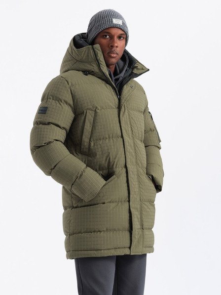 Ombre Clothing Herren-Outdoor-Parka-Jacke Ombre Clothing