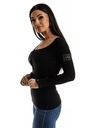 Edoti EDOTI Damen Bluse mit langen Ärmeln