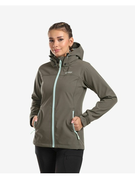Kilpi Kilpi RAVIA-W Damen-Softshell-Jacke Dunkelgrün