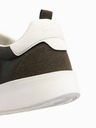 Ombre Clothing Herren Oldschool Turnschuhe mit dicken Sohlen Dunkelbraun Ombre Kleidung