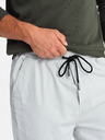 Ombre Clothing Herren Strick-Sweatpants mit Bundfalten hellgrau Ombre Clothing
