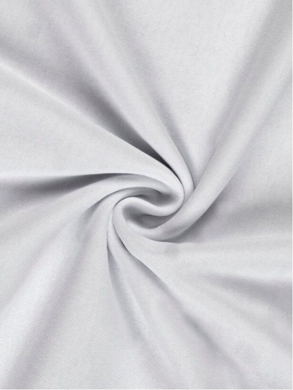 Kvalitex Jersey-Babylaken 60x120cm weiß Kvalitex