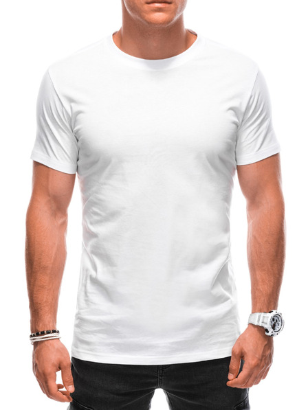 Edoti EDOTI Herren Basic-Shirt, weiß