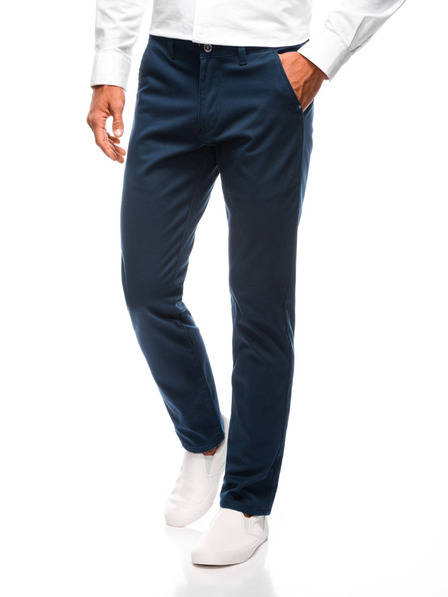 Edoti EDOTI Herren-Chinoshorts, dunkelblau