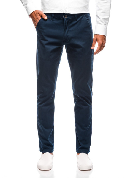 Edoti EDOTI Herren-Chinoshorts, dunkelblau