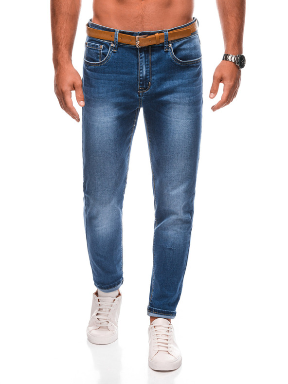 Edoti EDOTI Herren-Denim-Hose, blau