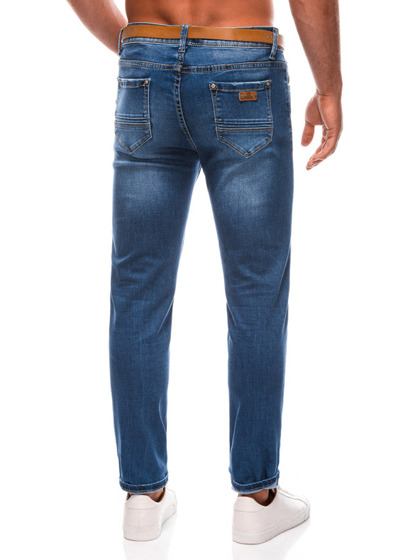 Edoti EDOTI Herren-Denim-Hose, blau